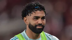 Gabigol durante partida do Cruzeiro no Maracanã.