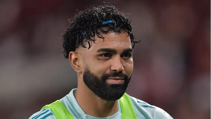 Gabigol durante partida do Cruzeiro no Maracanã.