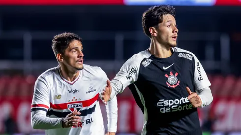 Corinthians e São Paulo se enfrentam pelo Brasileirão. Foto: Marcello Zambrana/AGIF