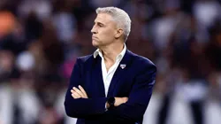 Crespo durante o clássico. Foto: Marcello Zambrana/AGIF