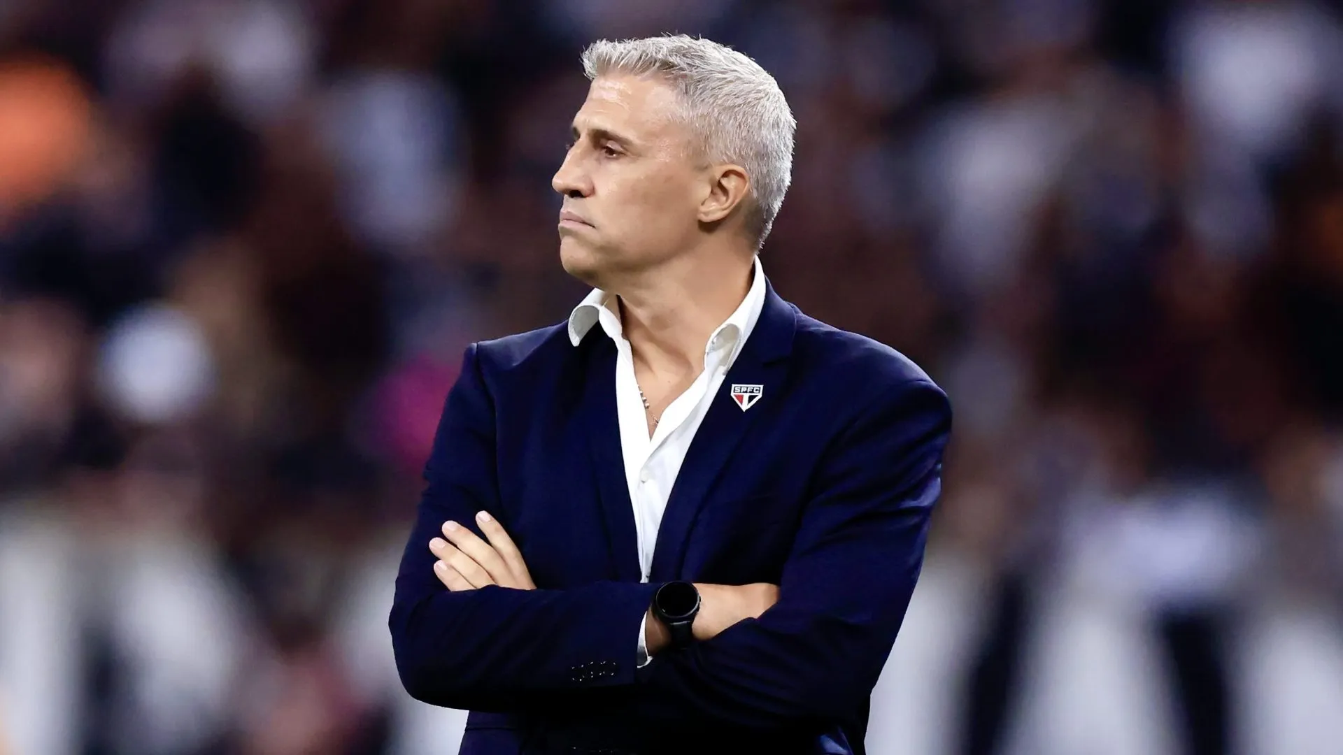 Crespo alerta diretoria do São Paulo sobre contratação de reforços – Foto: Marcello Zambrana/AGIF