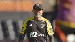 Sampaoli no Galo. Foto: Pedro Souza / Atlético