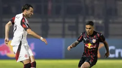 BRASILEIRO A 2025, BRAGANTINO X FLAMENGO - jogador do Flamengo durante partida contra o Bragantino no estadio Cicero De Souza Marques pelo campeonato Brasileiro A 2025.