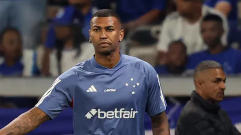 CRUZEIRO X JUVENTUDE - Walace jogador do Cruzeiro durante aquecimento antes da partida contra o Juventude no estadio Mineirao pelo campeonato Brasileiro A 2024. Foto: Gilson Lobo/AGIF