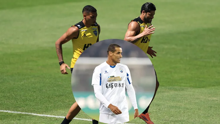 Rivaldo, Ruan Tressoldi e Hulk - Foto: Getty Images