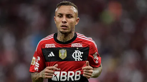 RJ - RIO DE JANEIRO - 11/06/2023 - BRASILEIRO A 2023, FLAMENGO X GREMIO - Everton Cebolinha jogador do Flamengo durante partida contra o Gremio no estadio Maracana pelo campeonato BRASILEIRO A 2023. Foto: Thiago Ribeiro/AGIF