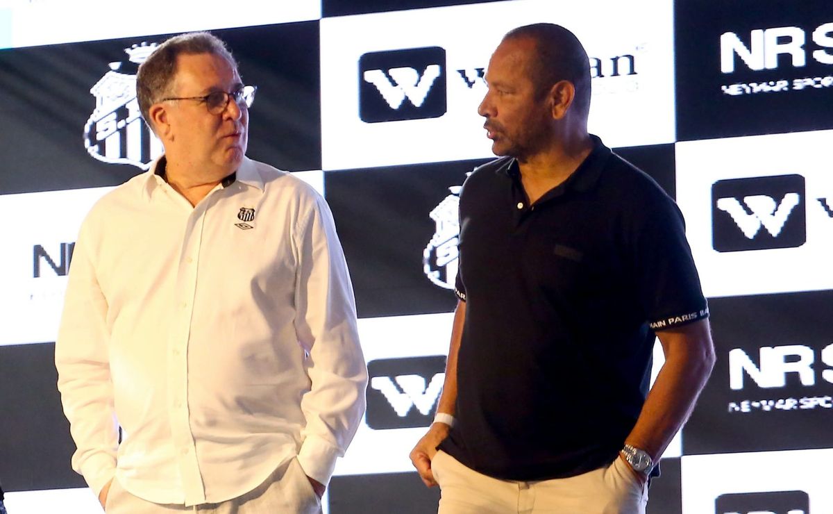Família Santo Domingo irá visitar o Santos e Neymar pai pode ter parte na SAF do clube