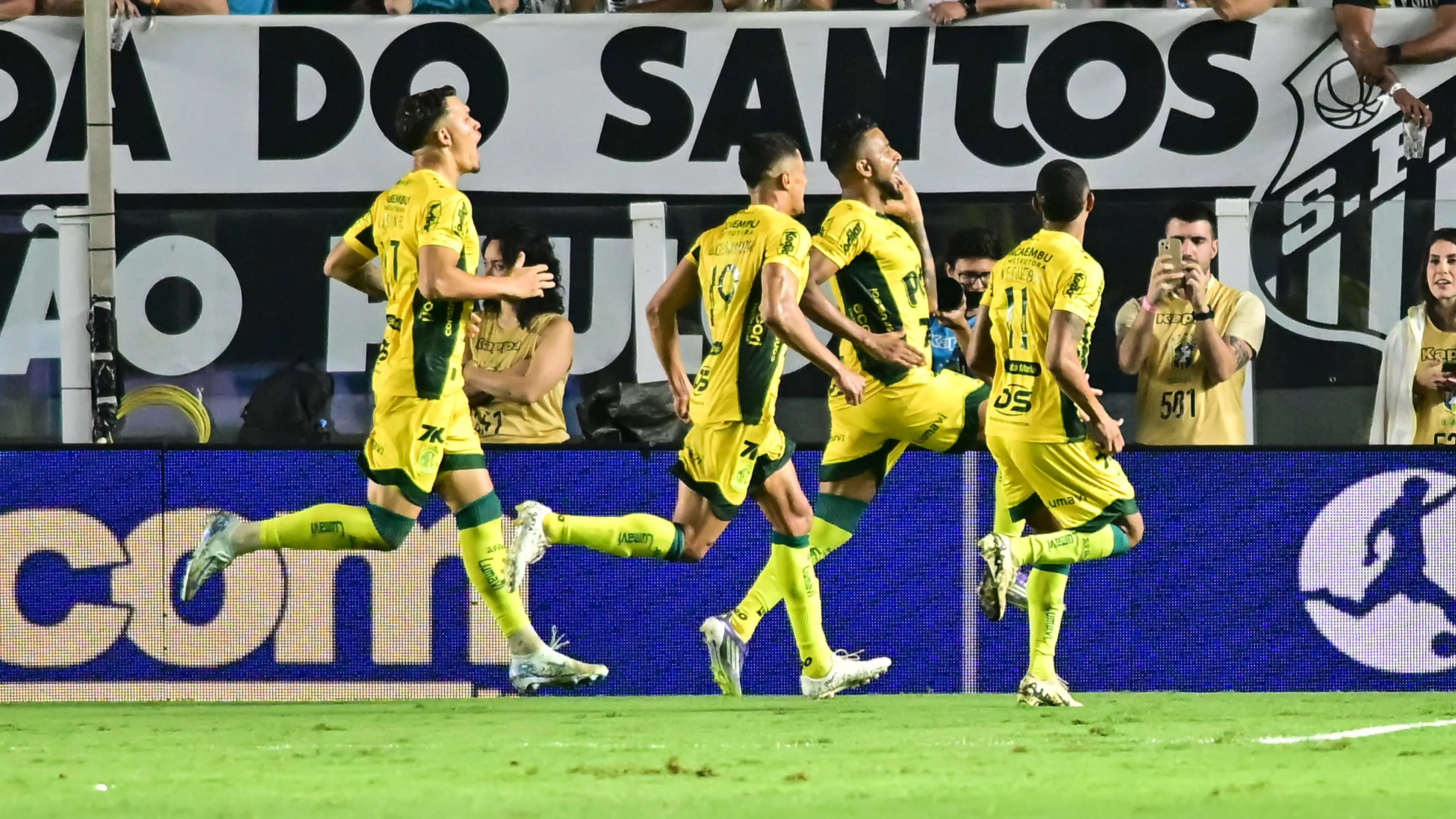 Santos x Mirassol - Foto: Jota Erre/AGIF.