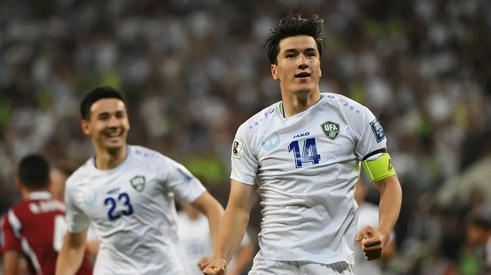 Uzbekistão estará na Copa. Foto: Anvar Ilyasov/Getty Images