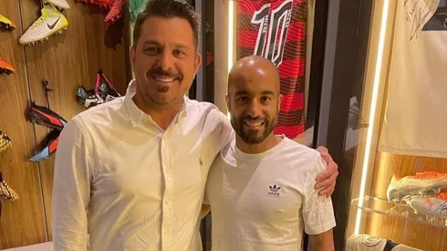 Junior Pedroso e Lucas moura - Foto: Reprodução/Instagram