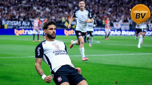 Yuri Alberto marcou dois gols na vitória do Corinthians sobre o São Paulo. Foto: Marcello Zambrana/AGIF