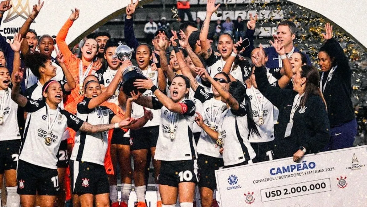 Corinthians, campeão da Libertadores 2025. Foto: