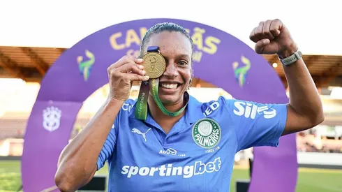 Rosana Augusto é campeã com as Palestrinas. Foto: Rebeca Reis/Staff Images Woman/CBF