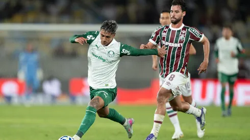 RJ - RIO DE JANEIRO - 23/07/2025 - BRASILEIRO A 2025, FLUMINENSE X PALMEIRAS - Facundo Torres jogador do Palmeiras durante partida contra o Fluminense no estadio Maracana pelo campeonato Brasileiro A 2025. Foto: Jorge Rodrigues/AGIF