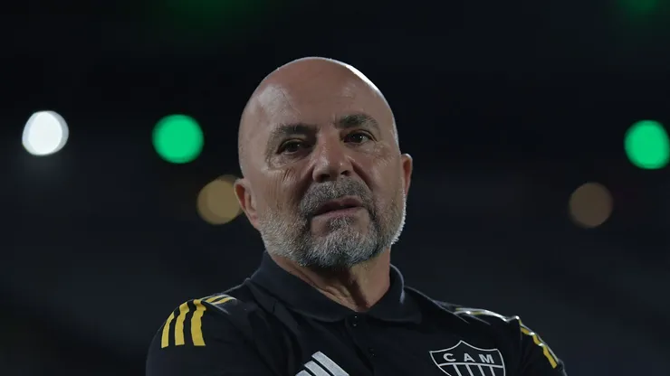 Sampaoli vira trunfo do Atlético-MG na decisão da Sul-Americana contra o Lanús — Foto Thiago RibeiroAGIF