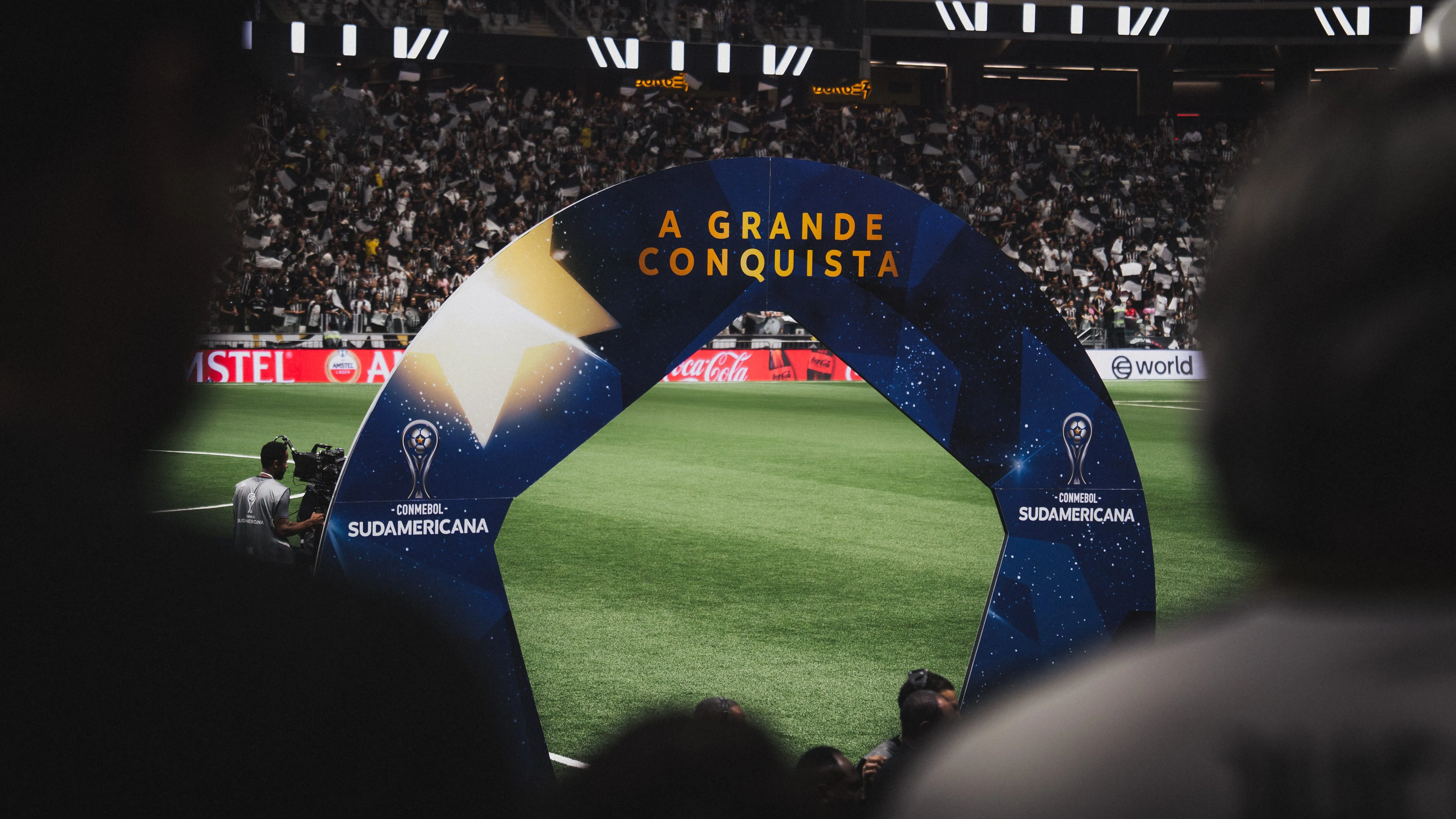 Jogo do Galo pela Sul-Americana na Arena MRV. Foto: Luís Amaral / Atlético