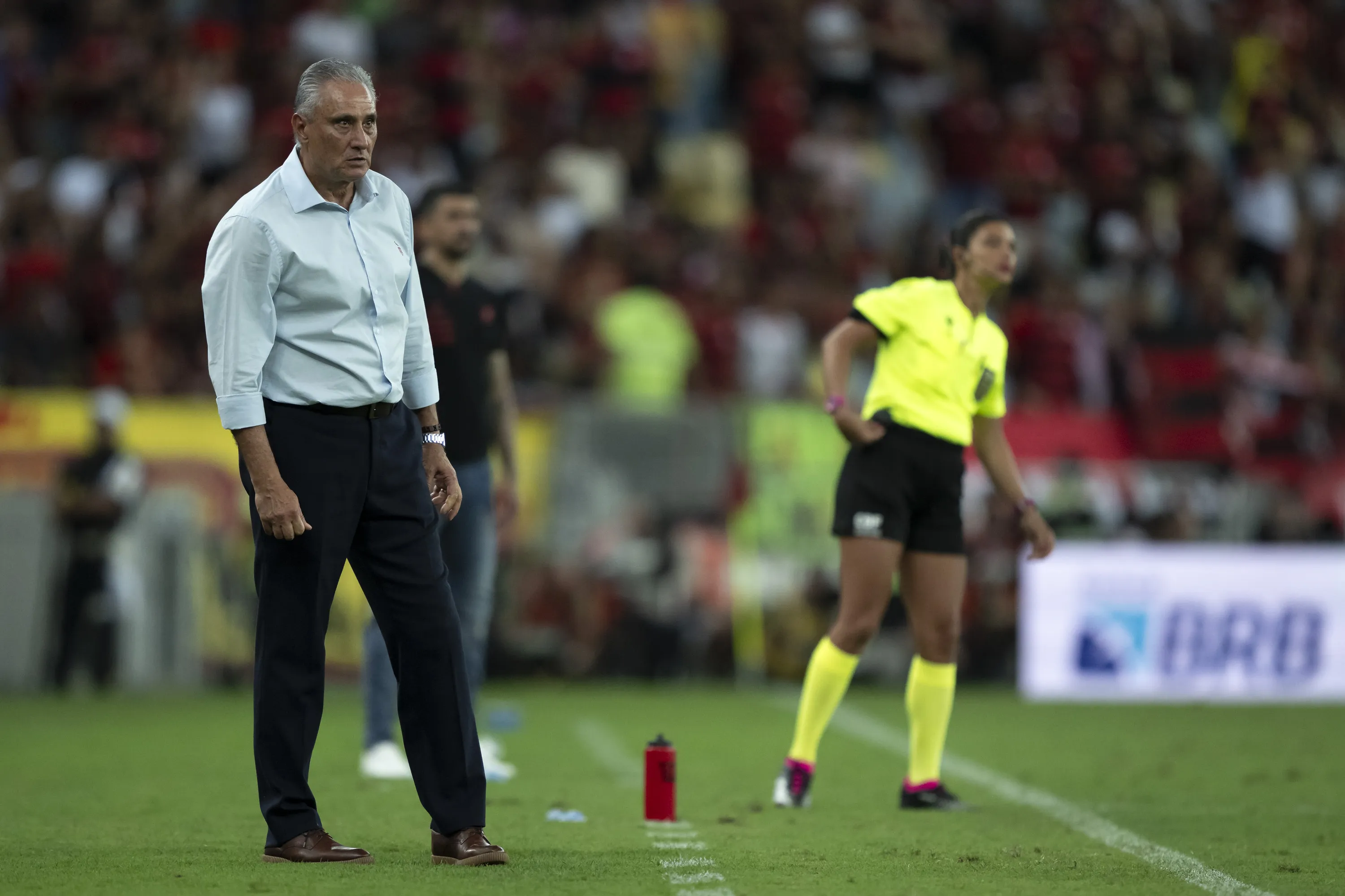 Tite deixou o Fla sem o torcedor ficar com  saudade. Foto: Jorge Rodrigues/AGIF