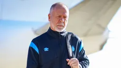 Mano Menezes na chegada da delegação ao Rio de Janeiro