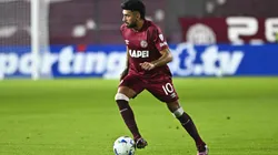 Marcelino Moreno pelo Lanús. (Photo by Rodrigo Valle/Getty Images)