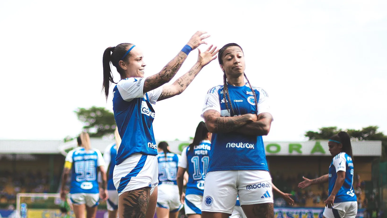 Leticia e Byanca Brasil na final do Mineiro Feminino