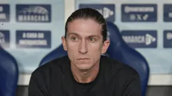 RJ - RIO DE JANEIRO - 21/09/2025 - BRASILEIRO A 2025, FLAMENGO X VASCO - Filipe Luis tecnico do Flamengo durante partida contra o Vasco no estadio Maracana pelo campeonato Brasileiro A 2025. Foto: Thiago Ribeiro/AGIF