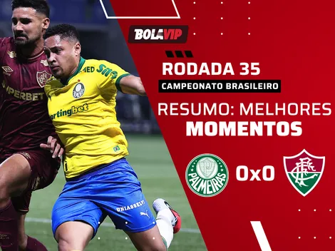 Palmeiras tropeça no Fluminense e vê título brasileiro ficar distante