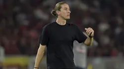 Flamengo de Filipe Luís se aproximou de mais um título brasileiro (Photo by Dhavid Normando)