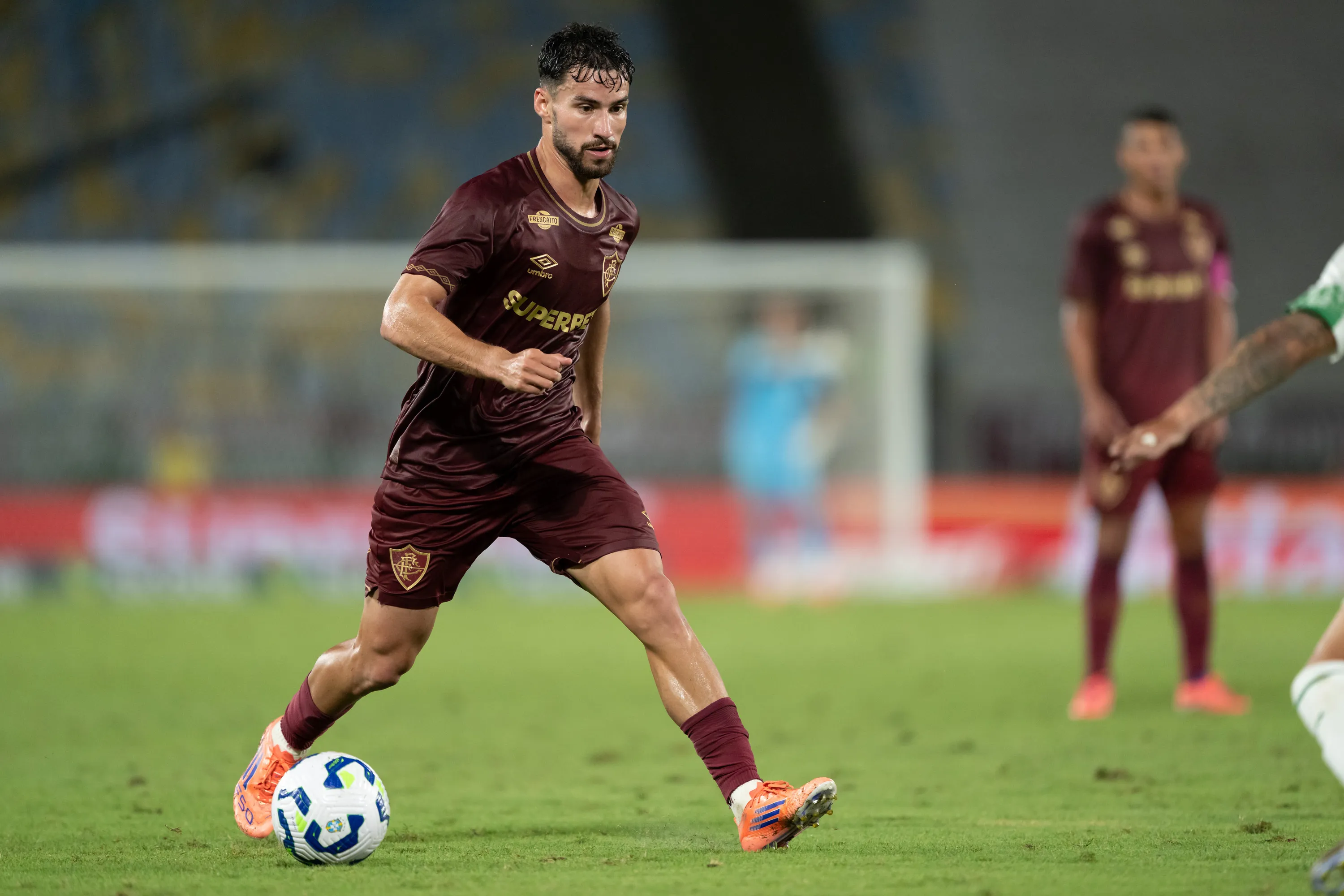 Martinelli jogador do Fluminense durante partida contra o Juventude no estadio Maracana pelo campeonato Brasileiro A 2025. Foto: Jorge Rodrigues/AGIF