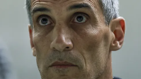 Vojvoda durante partida contra o Mirassol