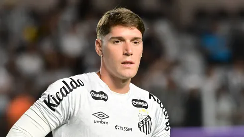 Rollheiser em ação contra o Mirassol, na Vila