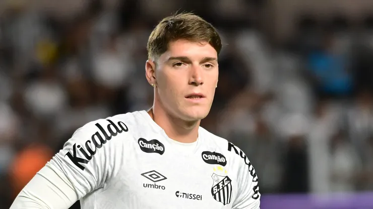 Rollheiser em ação contra o Mirassol, na Vila