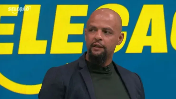 Felipe Melo detonou Caun Barros, jogador do Vasco- Foto: Reprodução/SporTV