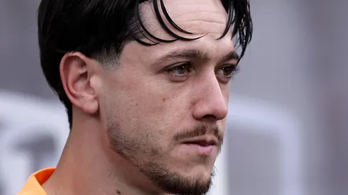 Garro durante partida do Timão no Brasileirão