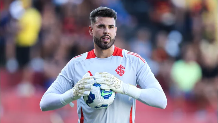 PE - RECIFE - 25/05/2025 - BRASILEIRO A 2025, SPORT X INTERNACIONAL - Ivan Quaresma goleiro do Internacional durante a partida entre Sport e Internacional no Estadio da Ilha do Retiro em Recife (PE), pelo campeonato brasileiro Serie A. Foto: Marlon Costa/AGIF