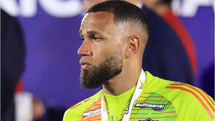 Everson lamenta o vice do Atlético Mineiro na Copa Sul-Americana (Photo by Buda Mendes)