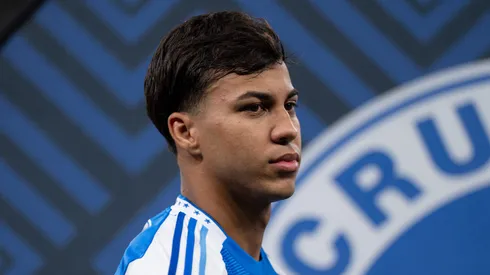 Kaio Jorge marcou dois gols contra o Corinthians