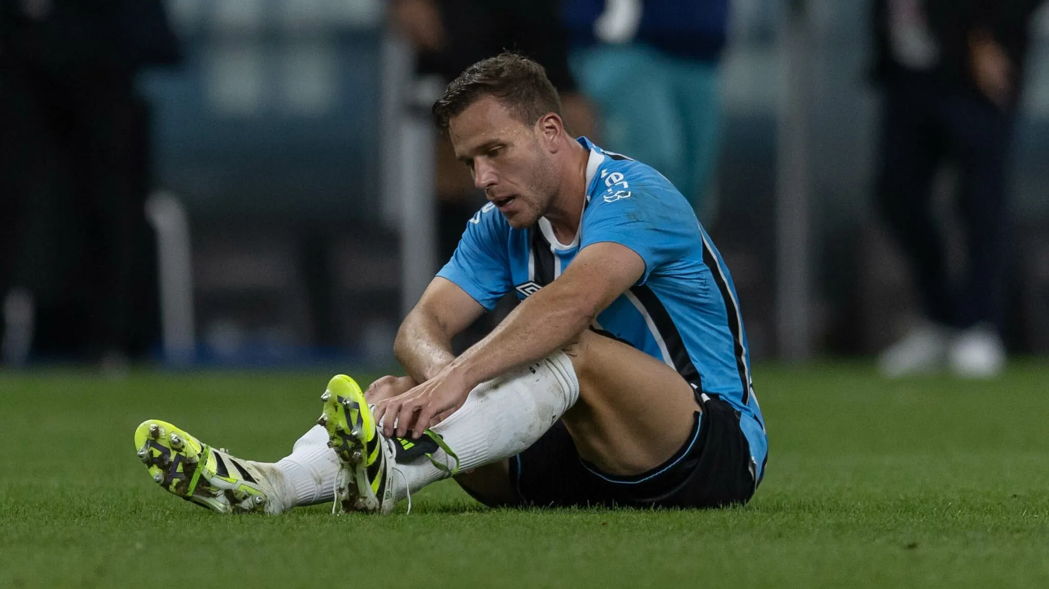 Arthur no Grêmio. Foto: Liamara Polli/AGIF