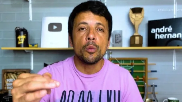 André Hernan trouxe bastidores do Palmeiras.