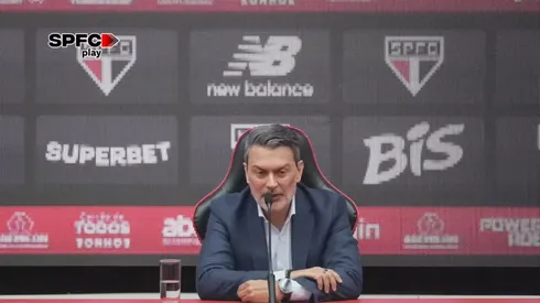 Rui Costa, diretor executivo do São Paulo - Foto: Reprodução/Spfc Play
