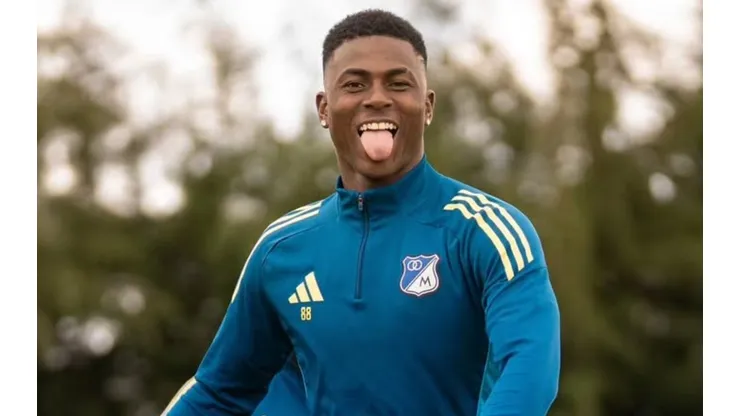 Néiser Villarreal rescindiu com Millonários e fica livre para seguir planejamento com Cruzeiro: Foto: Divulgação/Millonarios