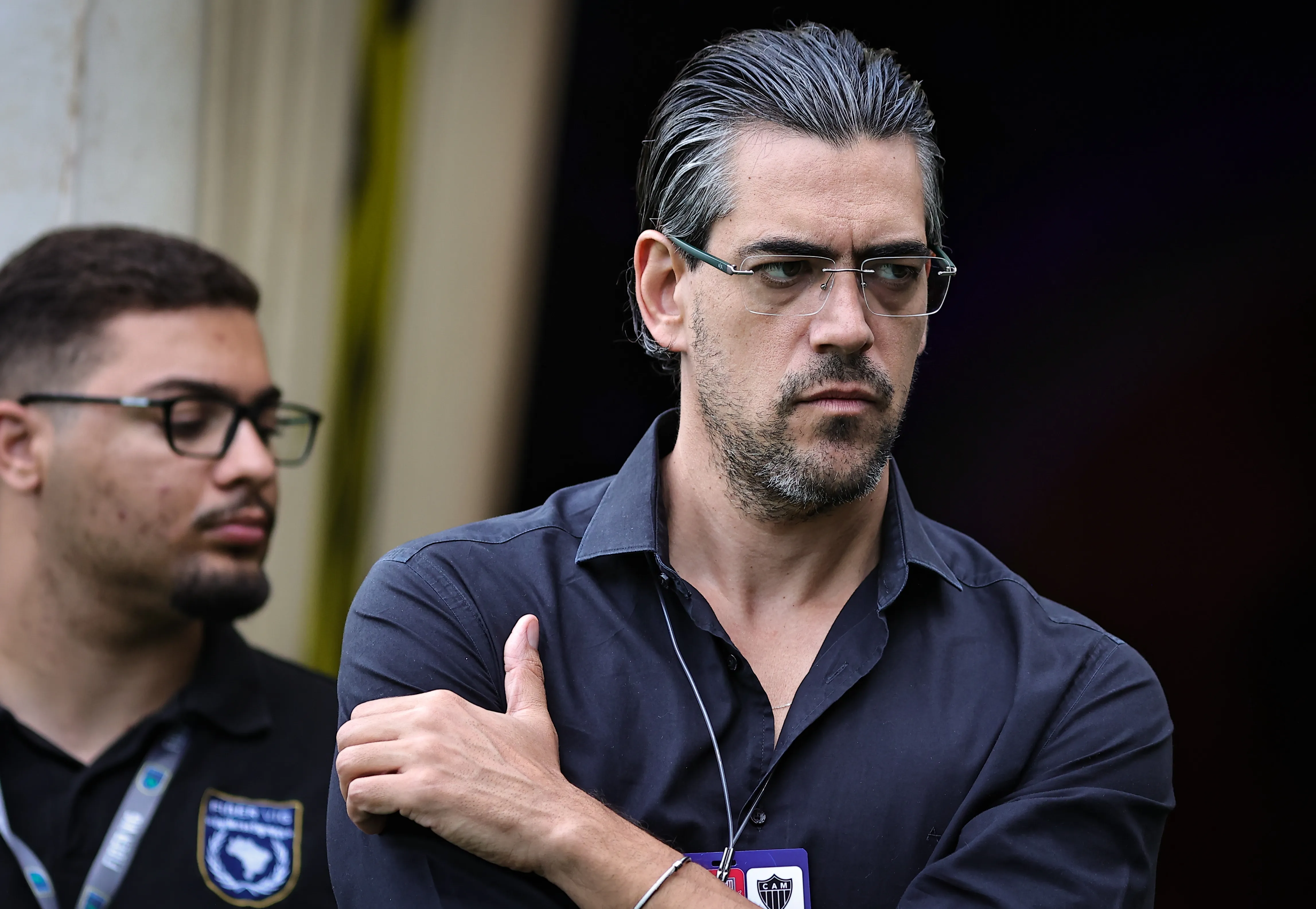 Diretor do Atlético-MG diz que “não tem direito de pedir” que o torcedor do Atlético-MG vá ao jogo contra o Flamengo. Foto: Fabio Giannelli/AGIF