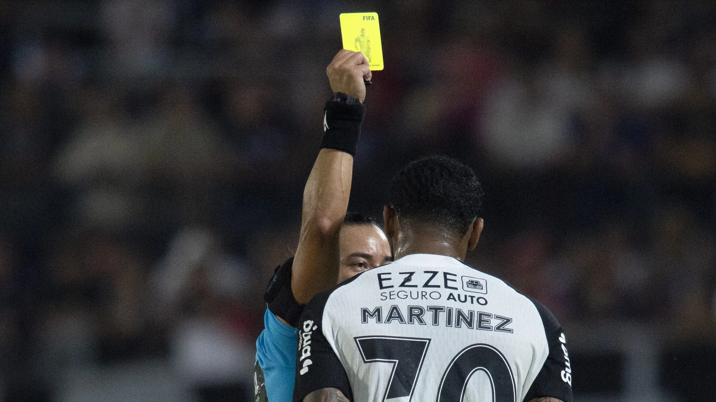 Timão está preocupado com grande número de cartões –  Foto: Anderson Romão/AGIF