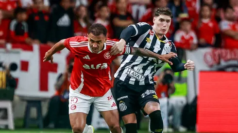 Santos x Inter. Foto: Luiz Erbes/AGIF