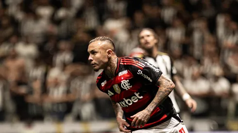 Flamengo vence Atlético na Arena MRV. Foto: Mateus Dutra/AGIF