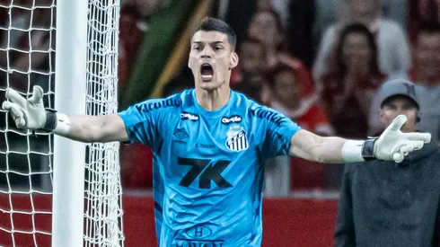 Gabriel Brazão critica postura do Santos no primeiro tempo - Fotos: Léo Piva/ Santos FC