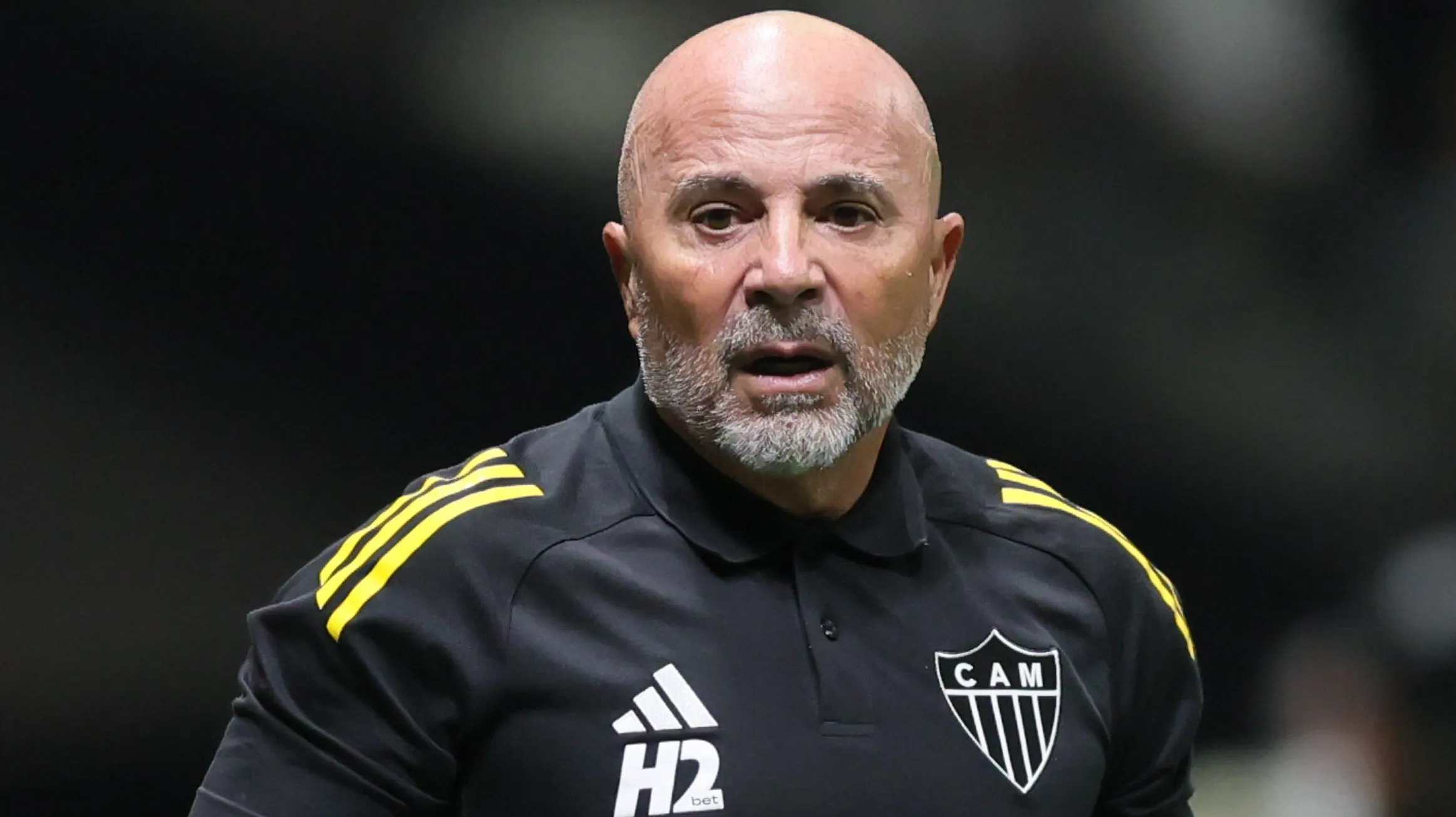 Jorge Sampaoli sofre com fragilidade ofensiva do Galo - Foto: Gilson Lobo/AGIF.