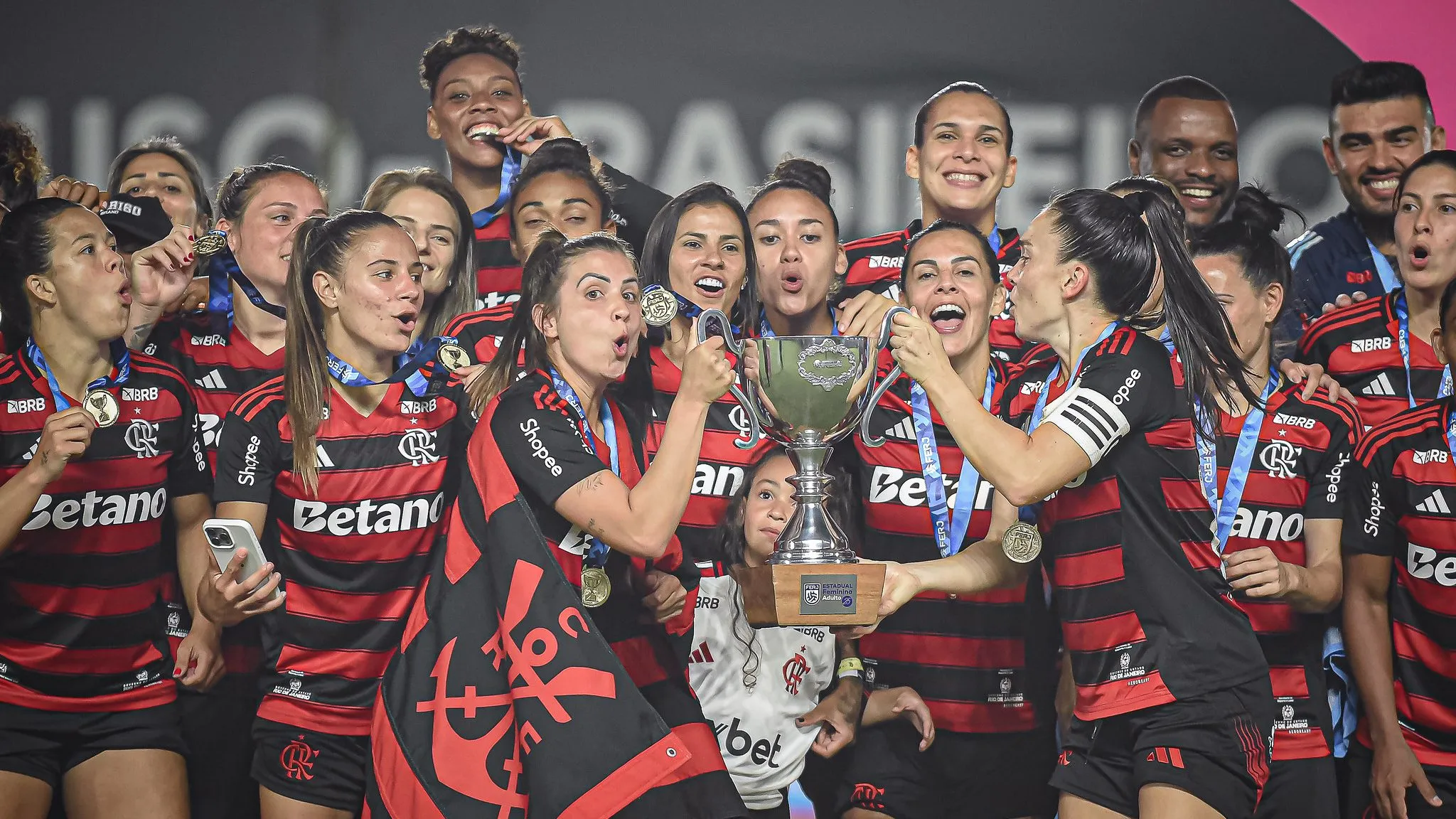 Time do Flamengo feminino conquista Campeonato Carioca Feminino 2025