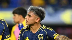 Milton Delgado durante jogo pelo Boca Juniors.