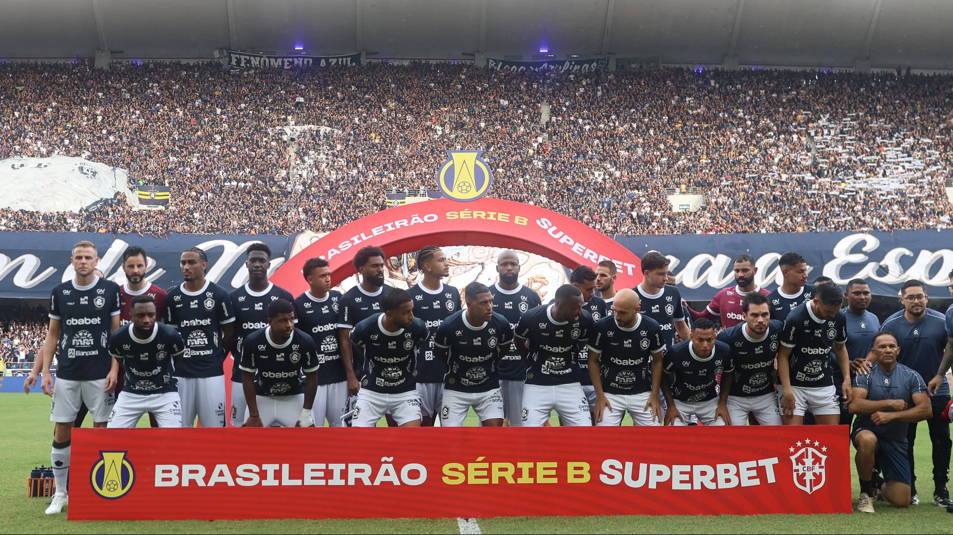 Remo na Série B. Foto: Fernando Torres/AGIF