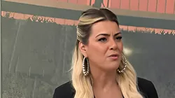 Renata Fan durante apresentação do programa na Band. Foto: Reprodução/YouTube Jogo Aberto.